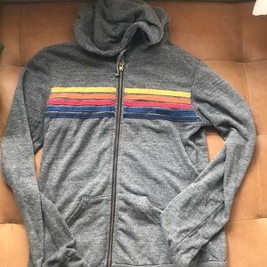 Aviator Nation 5 Stripe Hoodie